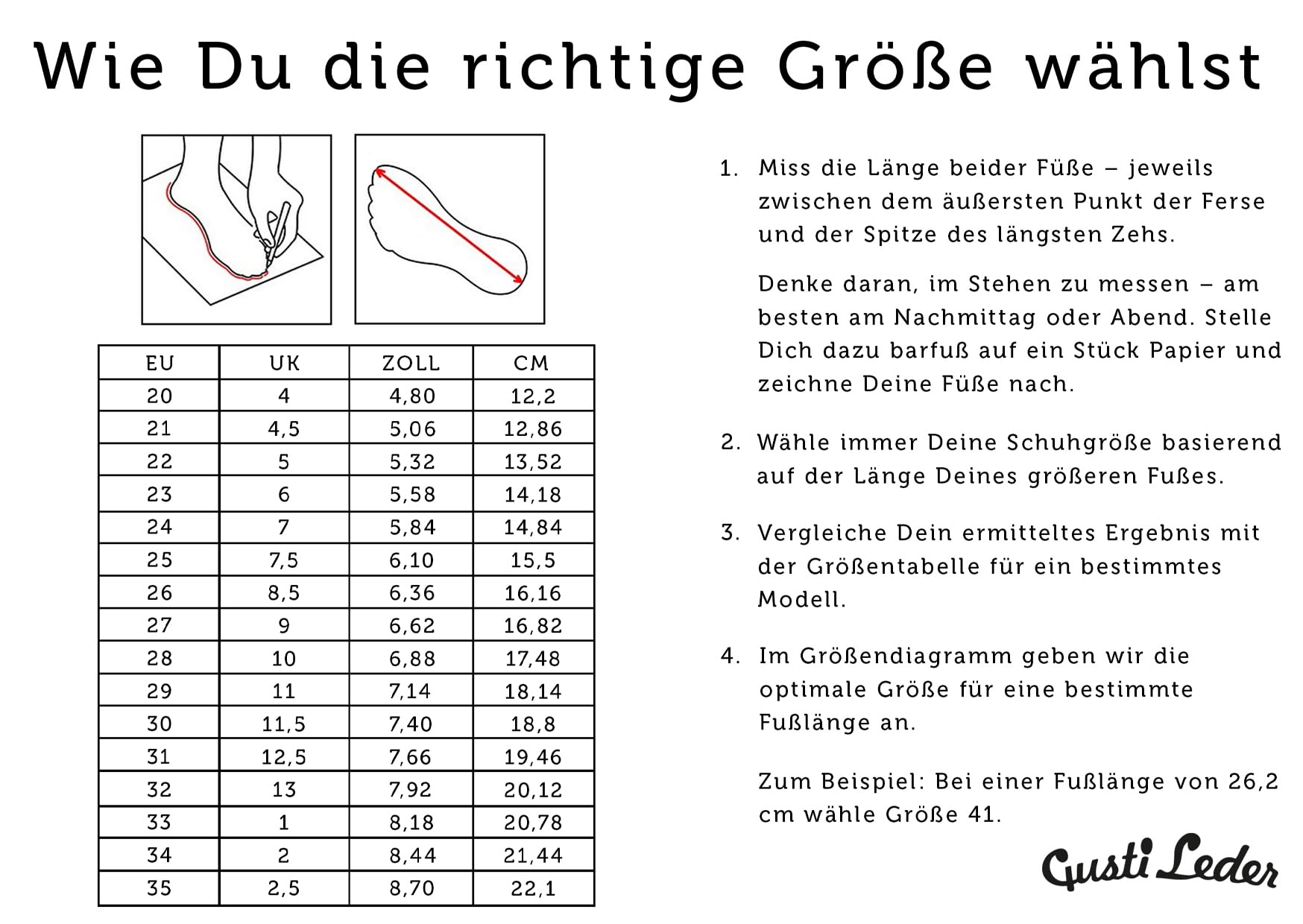 Gusti Leder Sandale Raban - Kinder Sandale mit Klettverschluss und gepolsterter Ferse