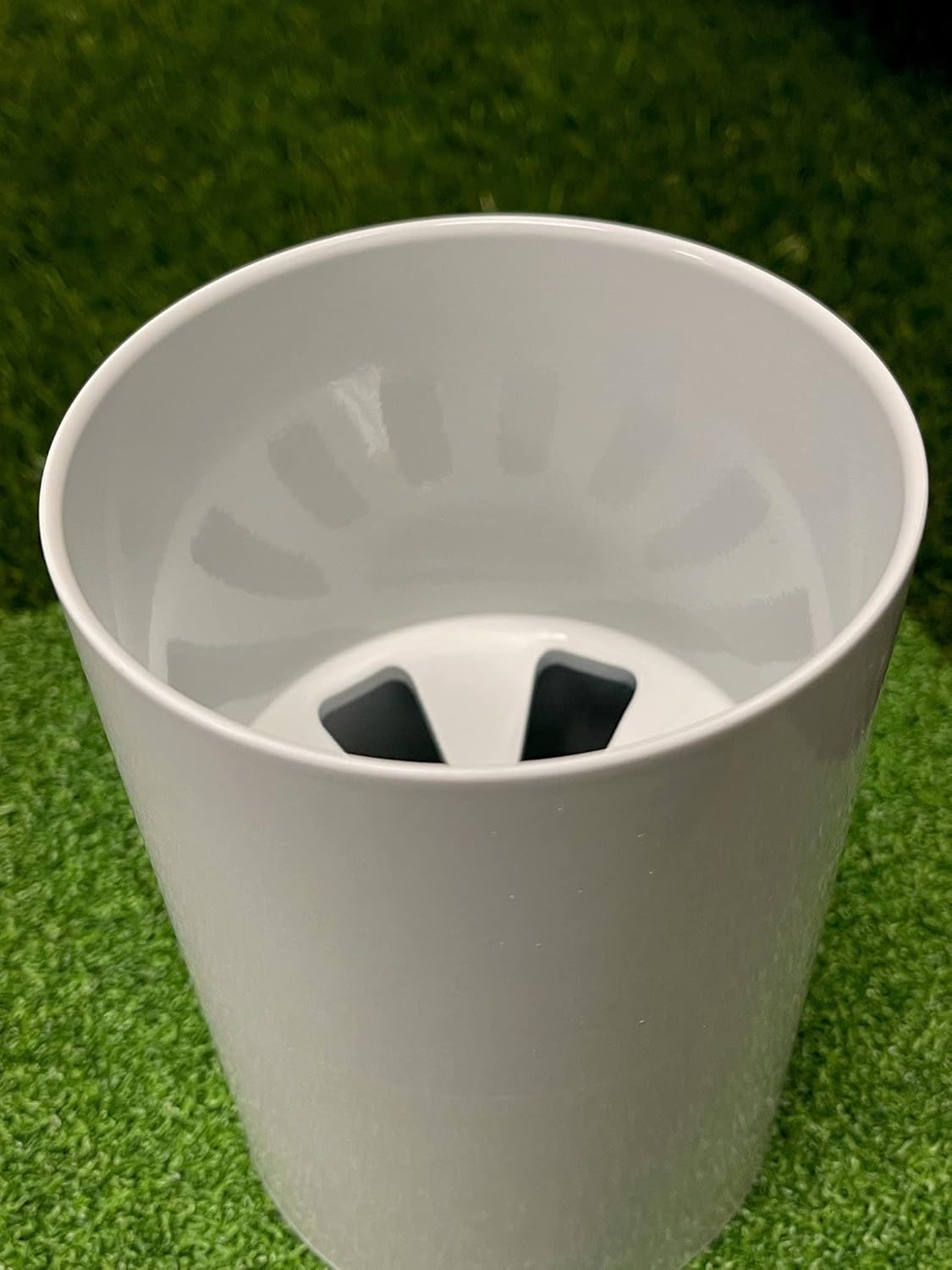 Purchase Green Professional Golf Putting Green Cup for Backyard Practice, Fits PGA & USGA regulations, Aluminum, Ivory, 6 x 4.25 inches