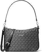 Michael Kors Women's Jet Set Medium Top Zip Pochette Crossbody Bag