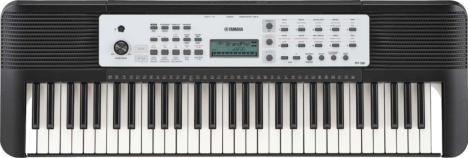 TASTIERA YAMAHA YPT280 61 TASTI