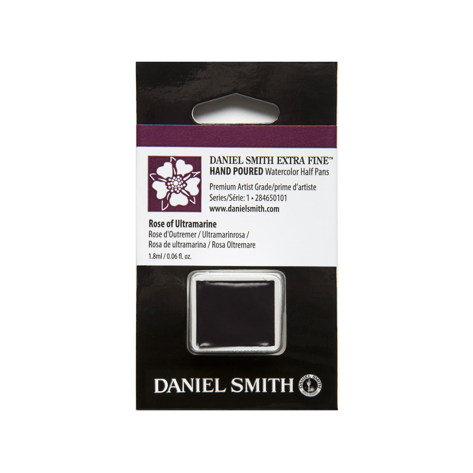 Daniel Smith Rose of Ultramarine Watercolour Paint, 15ml, Half Goet