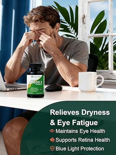 Miniatura 4 de AREDS 2 Vitaminas para los ojos - Luteína Zeaxantina Complejo - 120Cápsulas