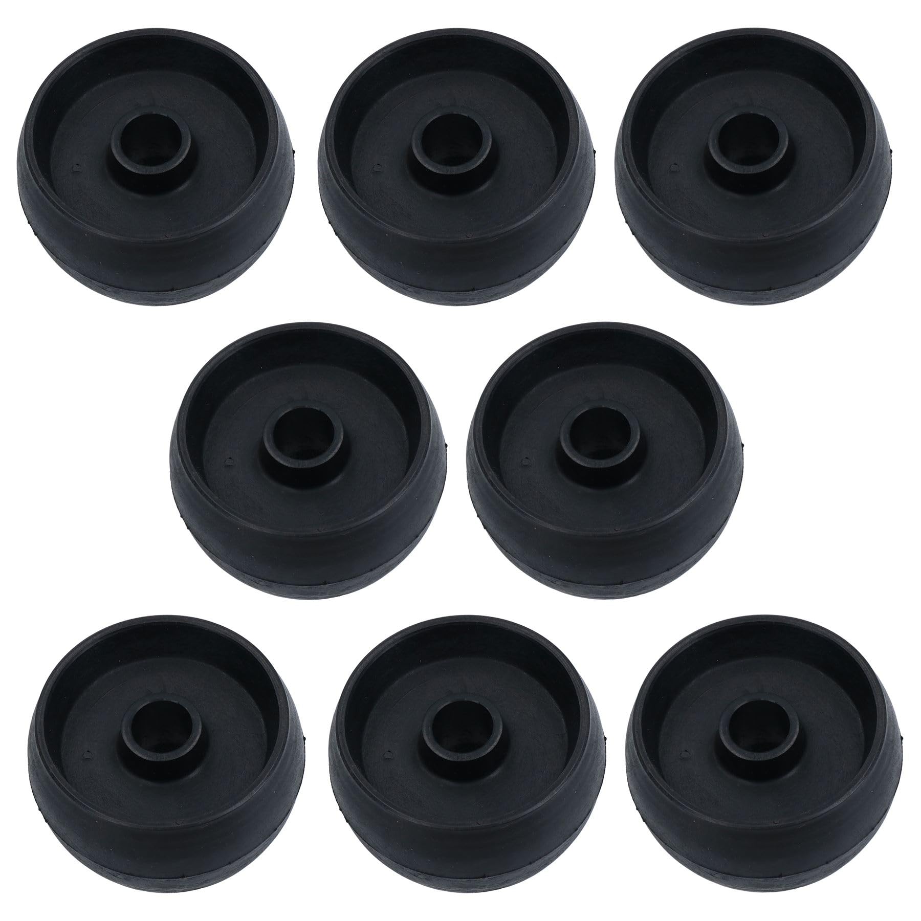 AB Tools Boat/Jetski/Dinghy Trailer Single Roller Rubber 19.5mm Bore 8 Pack