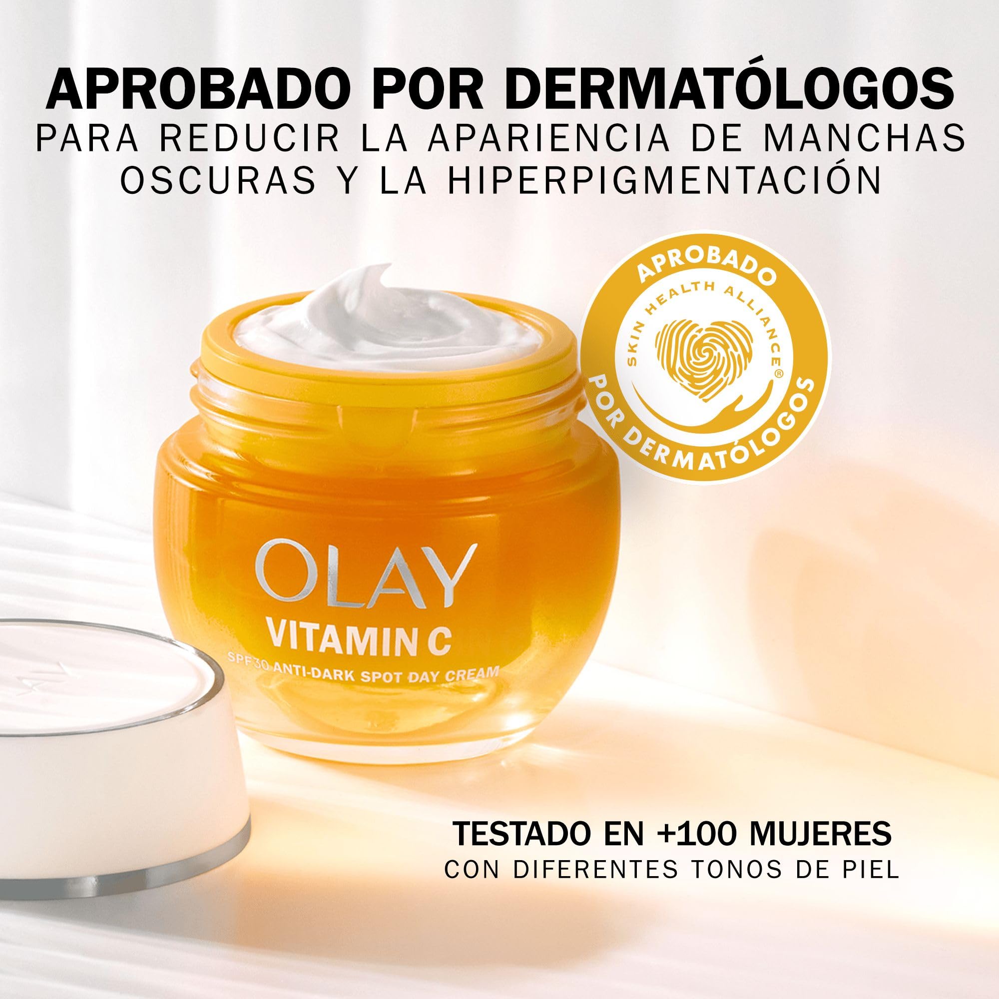 Olay Retinol24 Crema De Noche 50ML Y Olay Vitamin C + SPF30 Crema De Día 50ML. Pack De 2 Cremas. Piel Más Hidratada, Luminosa Y Radiante