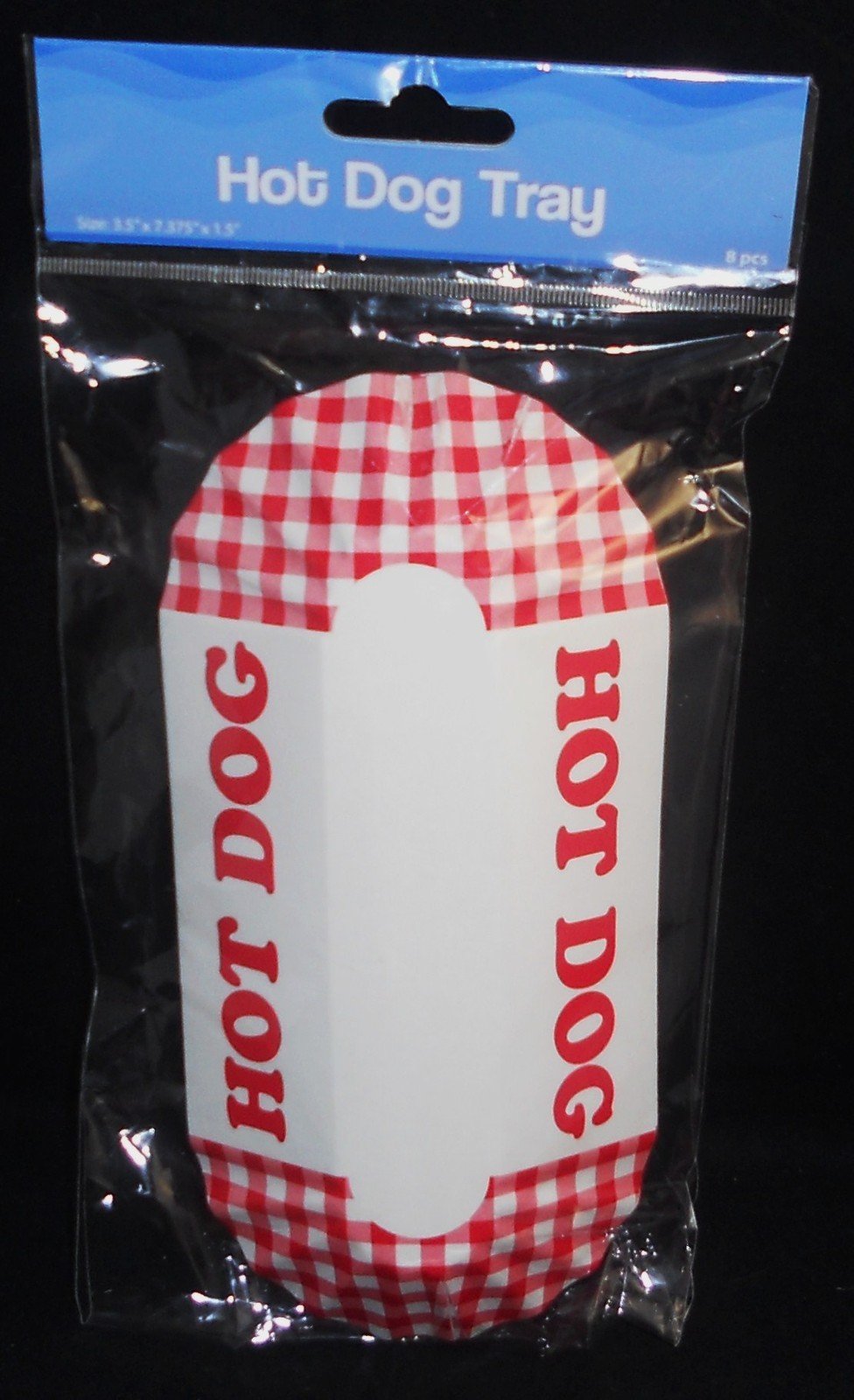 Hot Dog Trays Set of 8