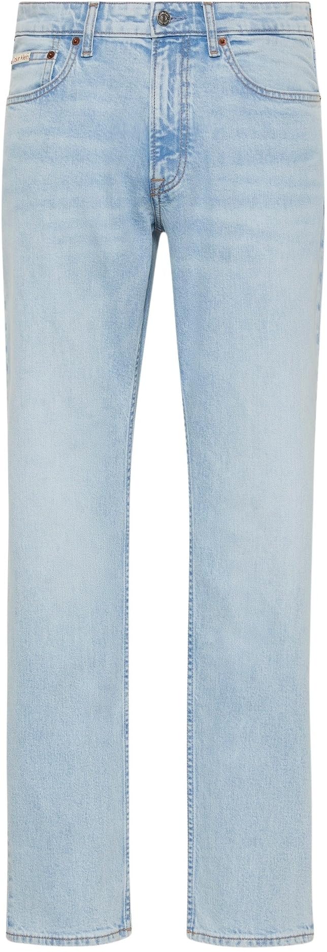 Calvin Klein Herren Jeans Slim Marbled Beacon Jean Regen Lv04rb736g