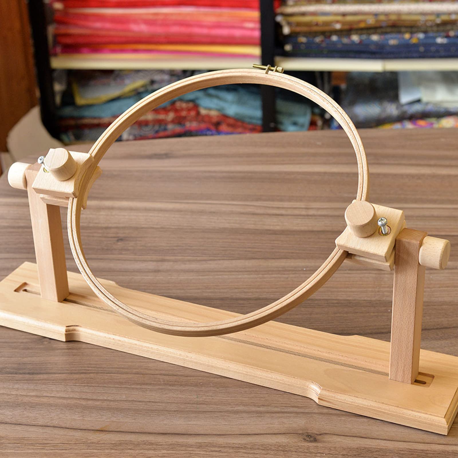 Este Soporte Ajustable para aro de Bordado Giratorio para Punto de Cruz, Soporte para Regazo, Kit de Bordado Giratorio de 360 Grados para Escritorio, Marco para Regazo