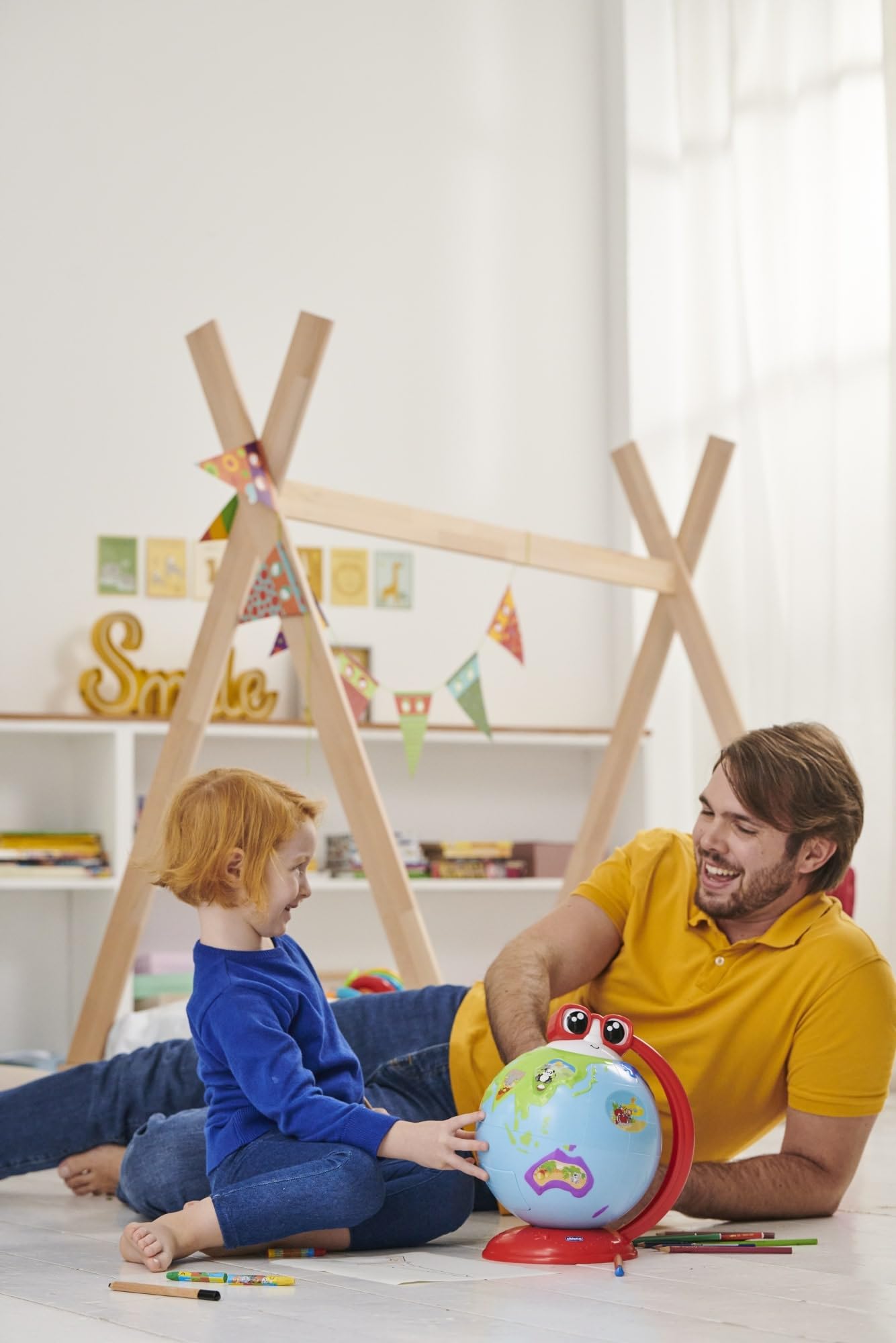 Chicco Palloncino Terracheo, Giocattolo Educativo Parlante, Per Imparare Geografia, Musica e Curiosità del Mondo, Flora e Fauna, +300 Frasi e Concorsi Canzoni, Metodo Montessori