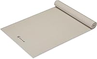 Gaiam 5mm Thick Non-Slip Yoga Mat - Reversible Premium Cushion for Yoga, Pilates & Floor Workouts, 68x24 Inches