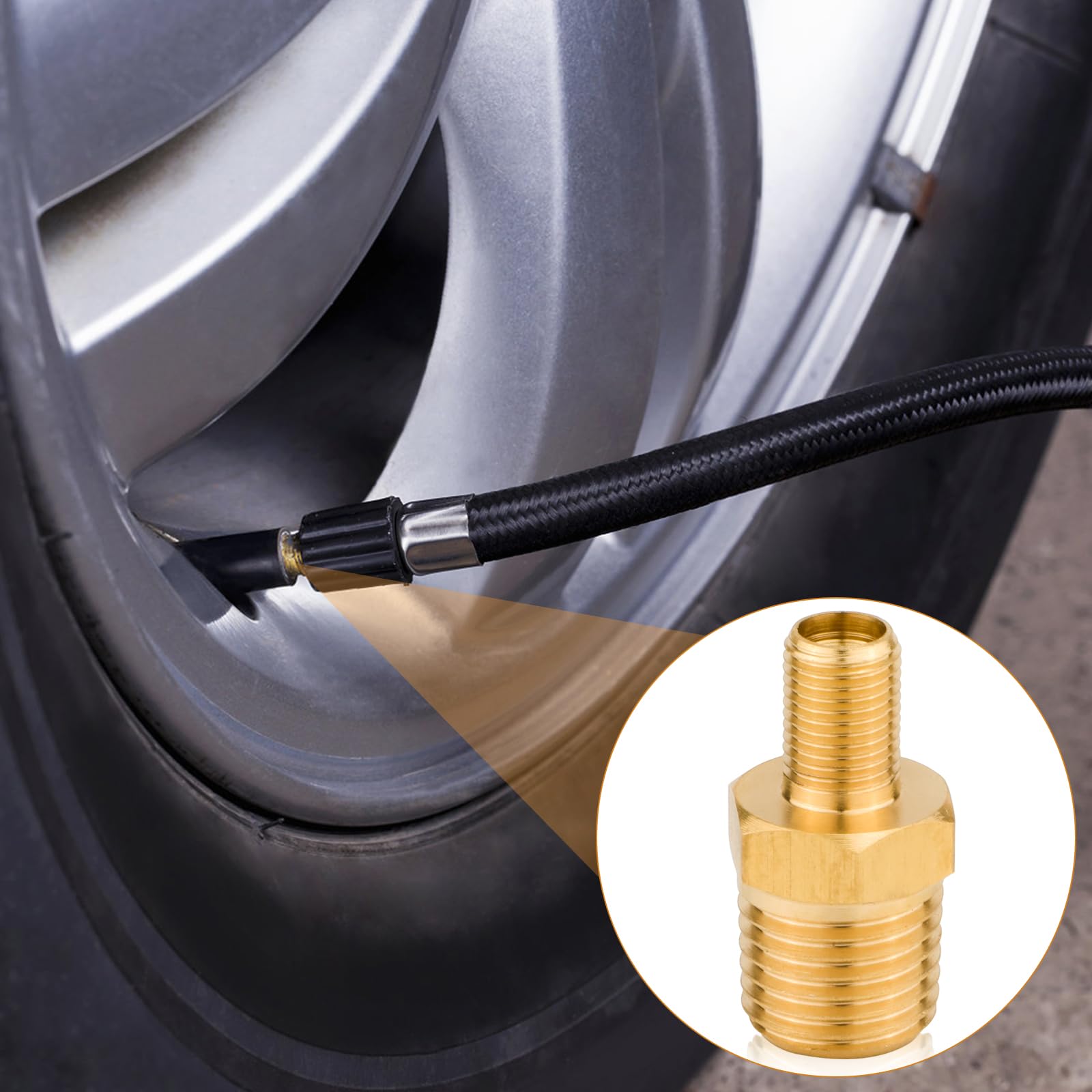 Adaptateur En T à Noyau De Valve 1/4 Pouces, Avec Connecteur Pivotant Pour Jauge, Collecteur De Pompe à Vide Profonde, 1 Pièce