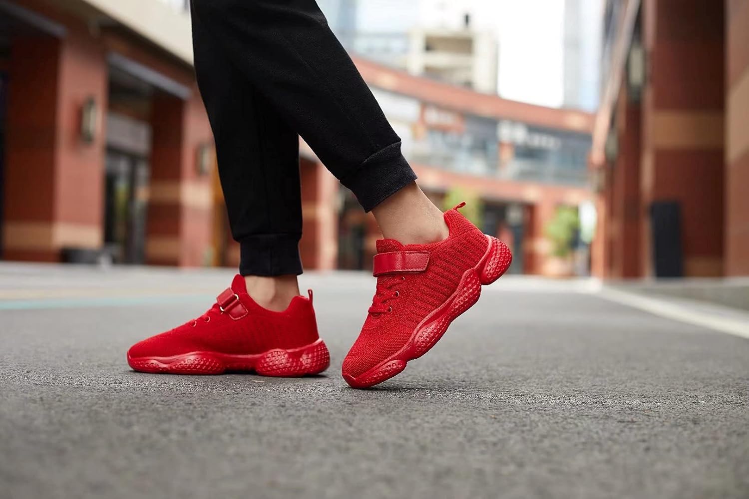 YAVY Unisex-Child Sneakers Tennis Shoes Fashion Running Shoes Lightweight Walking Shoes （Boys/Girls/Little Kid/Big Kid ） - Image 2