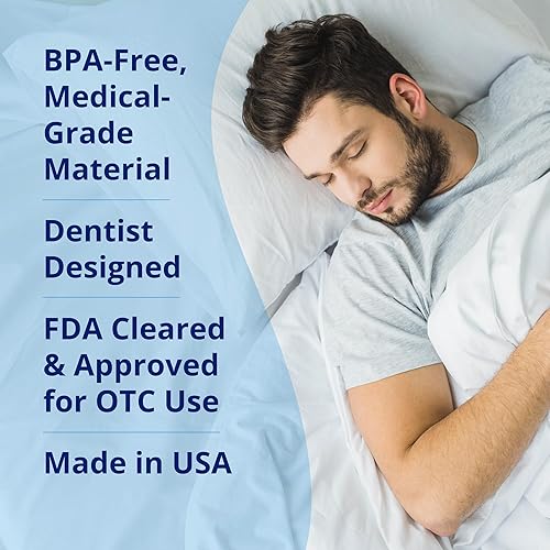 Miniatura 4 de ZQuiet, Boquilla antironquidos, tamaño cómodo #2, repuesto individual, azul, fabricado en Estados Unidos, sin BPA, material de grado médico