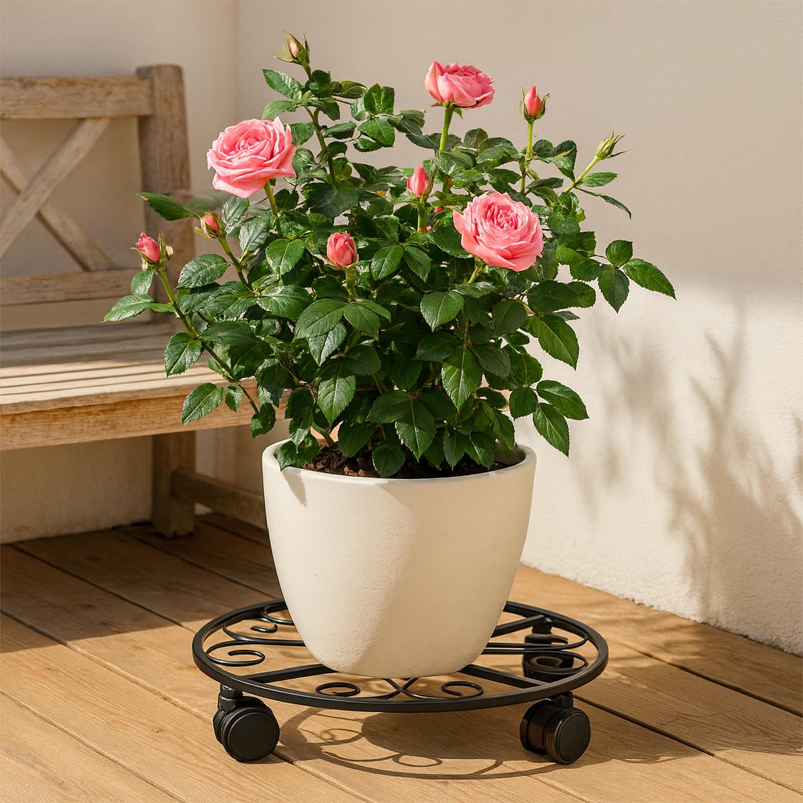 Heavy Duty Plant Caddy with Wheels - FREE SHIPPING -9