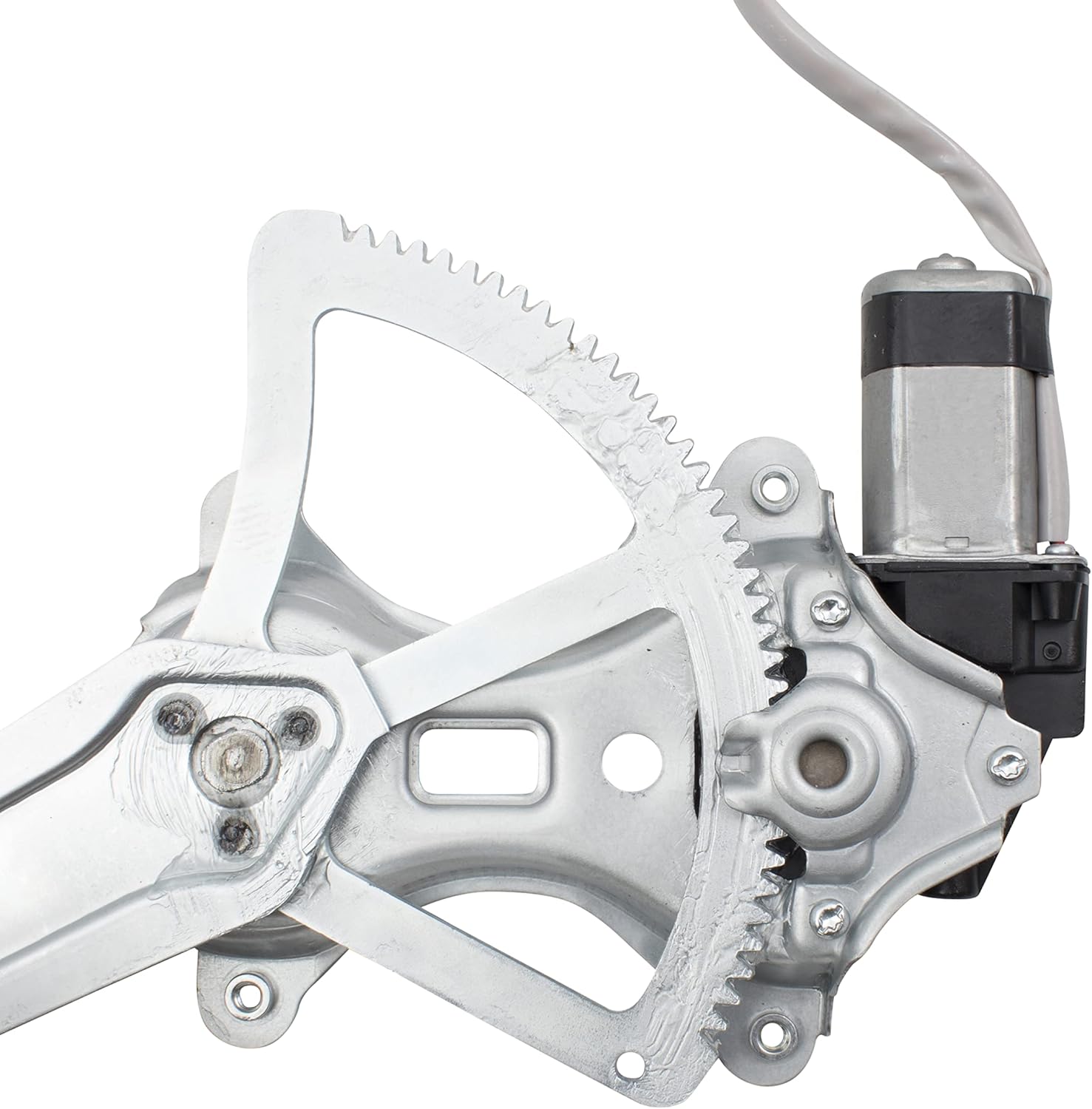 Window Regulator w/Motor for 1998-2007 Land Cruiser 2 Pin Connector Front for 1998-2007 LX470 6980160070 Right TO1351172