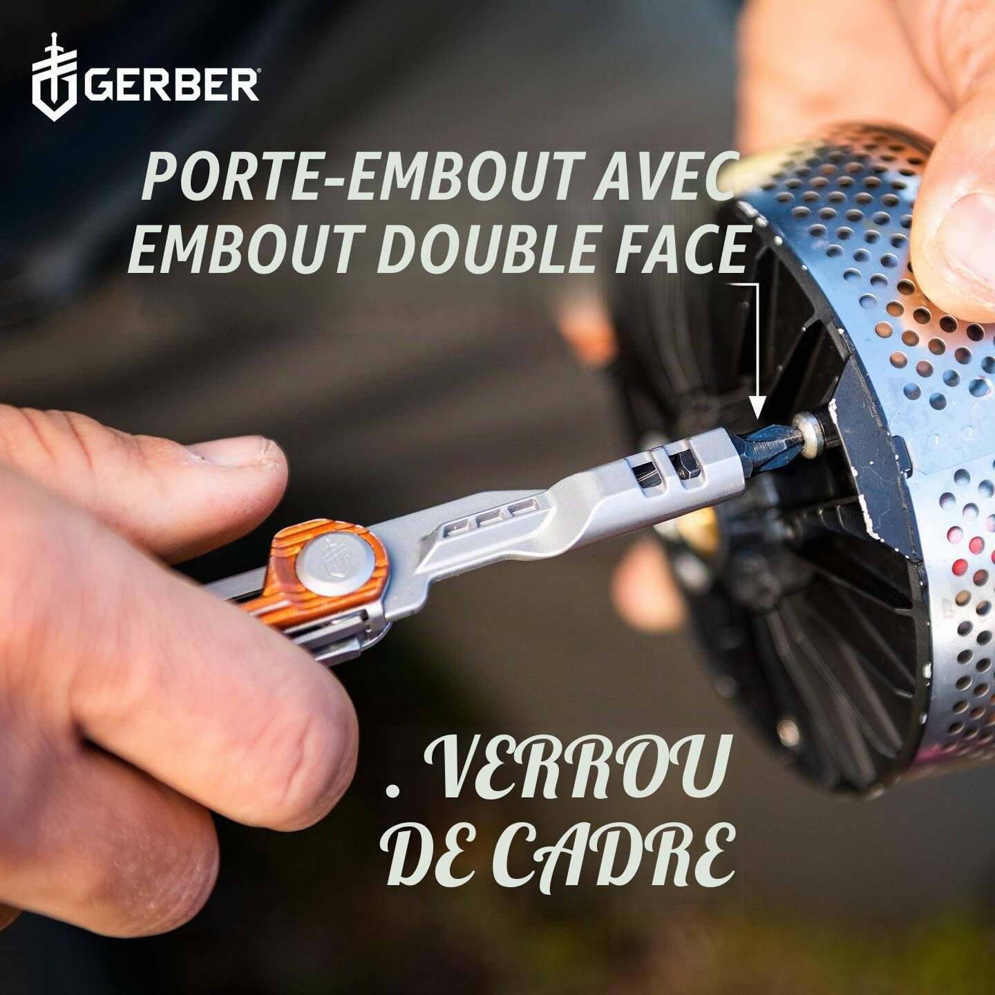 Gerber Outil de Poche Armbar Slim Drive, Orange, Acier Inoxydable/Aluminium, 30-001731