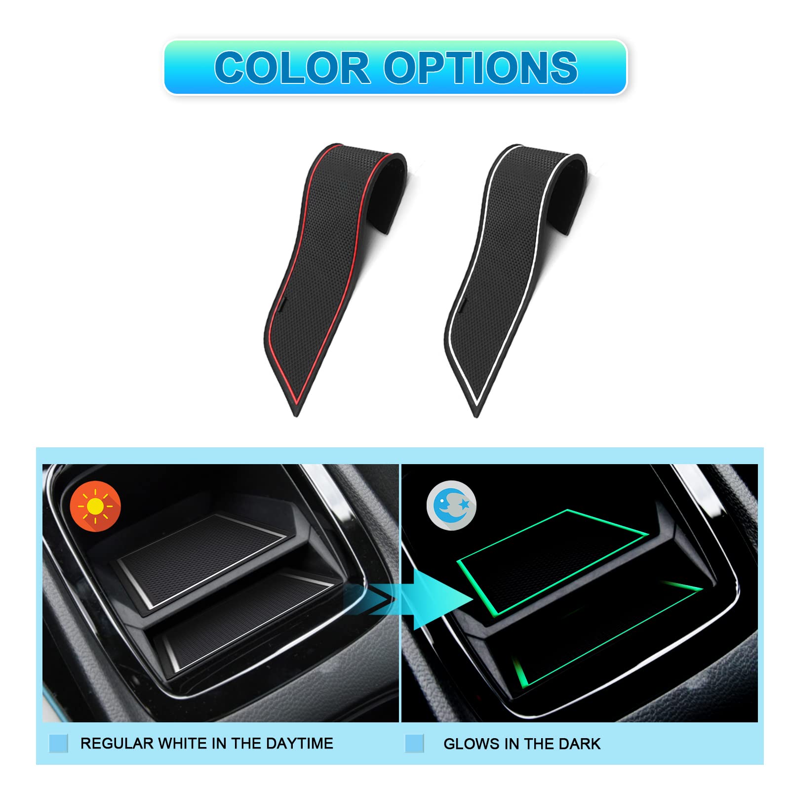 Organizer Vano Portaoggetti Per Audi Q2 2017-2024 | Bracciolo Centro Console | Con Tappetino Antiscivolo - Foto 9