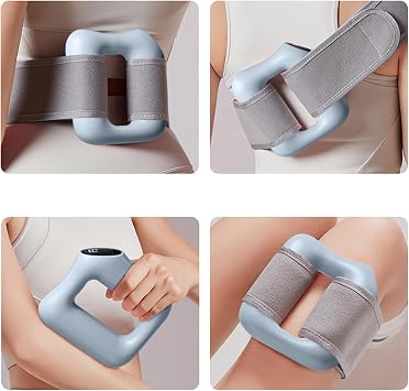 Multifunctional Full-Body Fascia Ring 30 W Ergonomic Electric Fascia,PP,for Muscle Knot Recovery & Relaxation,Abdominal Massage Tool for Men Women Grandpa Grandma Teens
