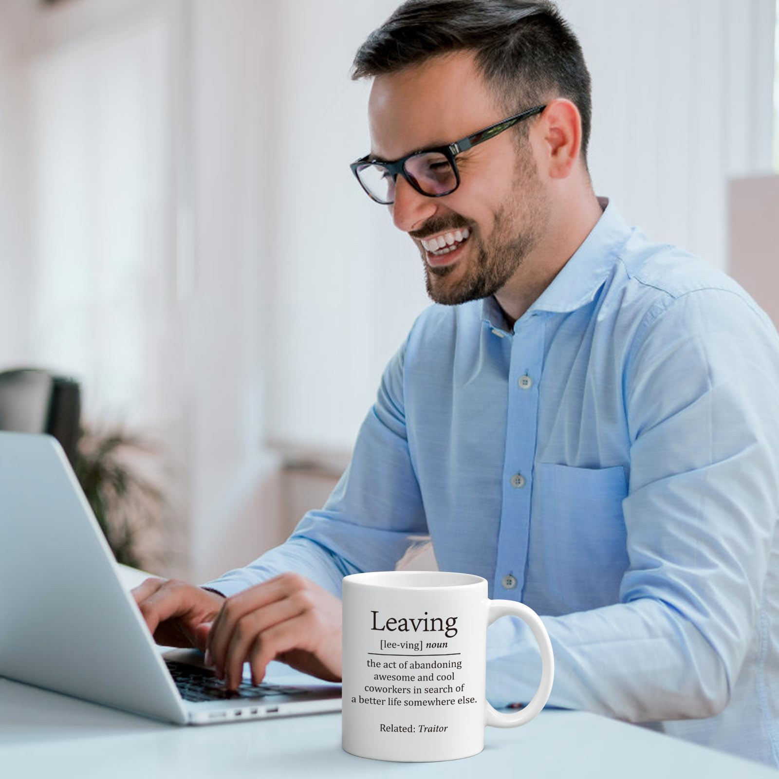 Adieu Pour Collègues, Tasse à Café Amusante, Cadeau De