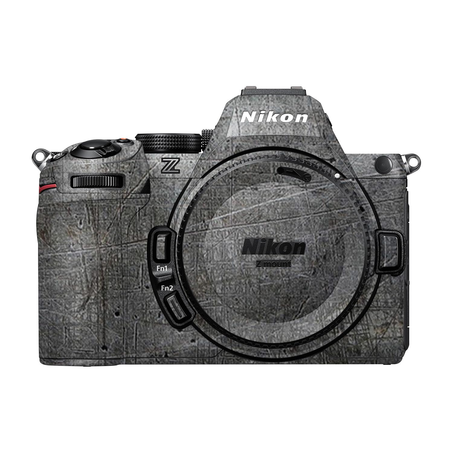 Camera Skin Compatible with Nikon Z5 II (2025) - Scratched Up - Premium 3M Vinyl Protective Wrap Decal Cover - Easy to Apply | Crafted in the USA by MightySkins