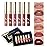 BestLand 6Pcs Matte Liquid Lipstick Set - Non-Stick, Waterproof, Long-Lasting Shades - Durable Lipgloss Beauty Cosmetics Makeup Set - Perfect Gifts for Women and Girls