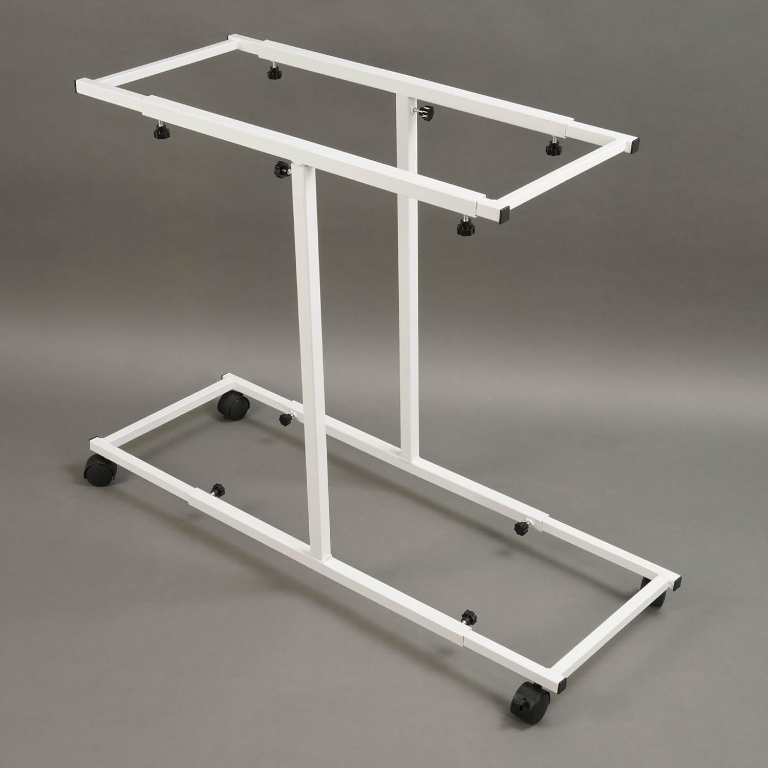 HECASA Heavy-Duty Blueprint Holder Stand for 30"/36"/42" Documents, Adjustable Mobile Rack with Locking Wheels, Organizes Architectural Drawings, Maps, Posters for Office, Construction Site & Workshop