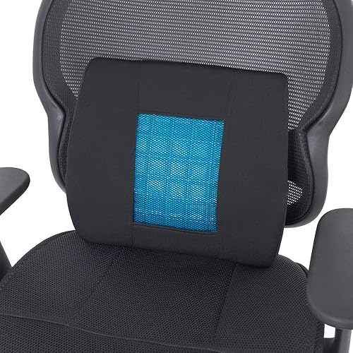 Miniatura 5 de Motor Trend Cojín refrescante para asiento de automóvil con espuma viscoelástica, fabricado con gel ortopédico para máxima comodidad del coxis y