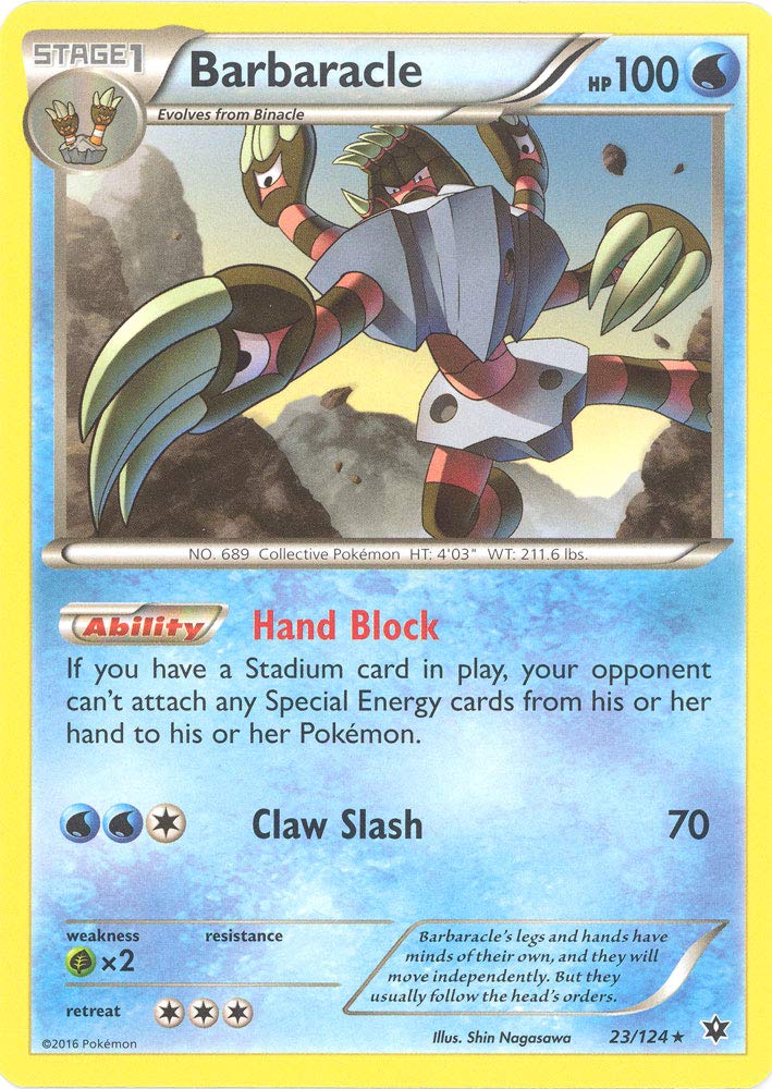 Amazon.co.jp: Pokemon - Barbaracle (23/124) - XY Fates
