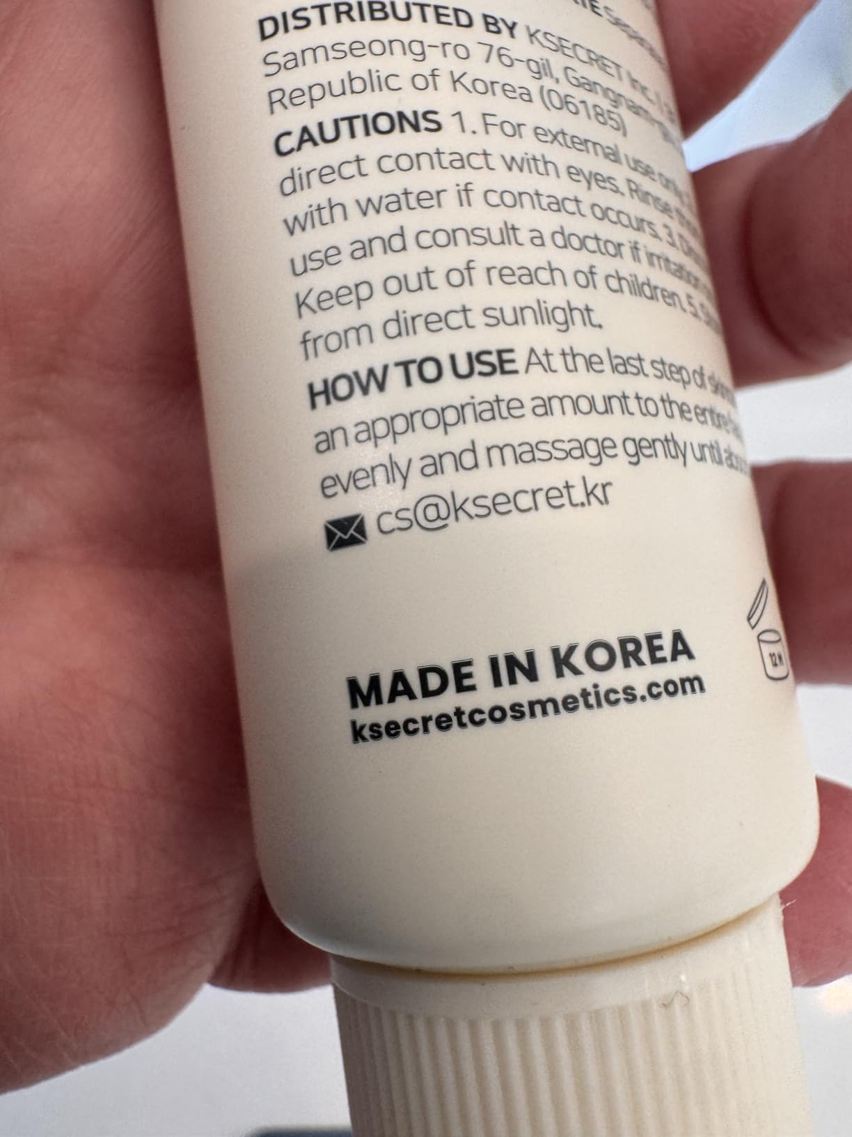 K-SECRET SEOUL 1988 Repair Cream – Soothing Moisturizer with Niacinamide and Centella Asiatica | Hydrating Barrier Cream for Sensitive Skin | Korean Skincare, 50ml / 1.69 fl oz