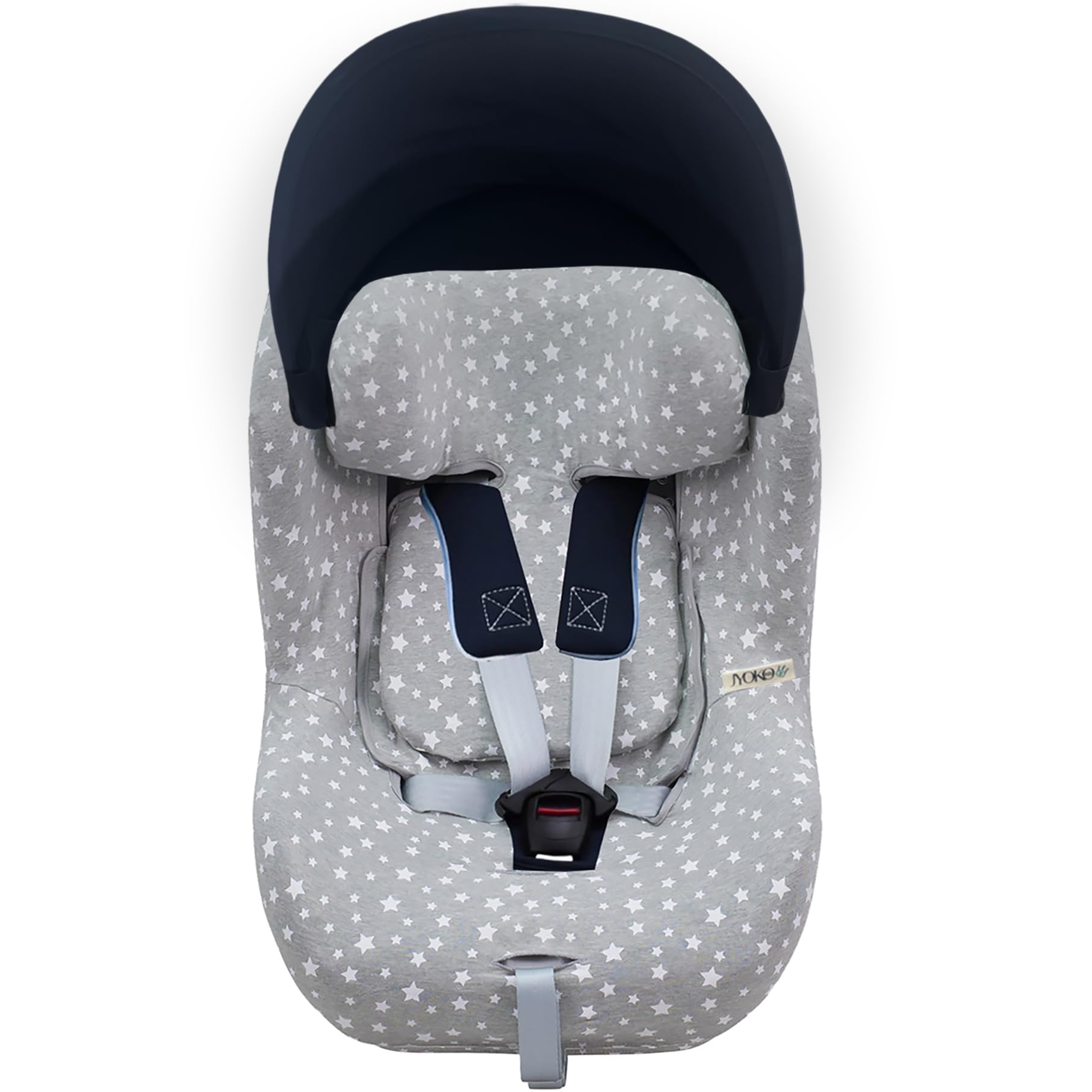 JYOKO Funda Compatible con Cybex Sirona T Cozy, algodón orgánico