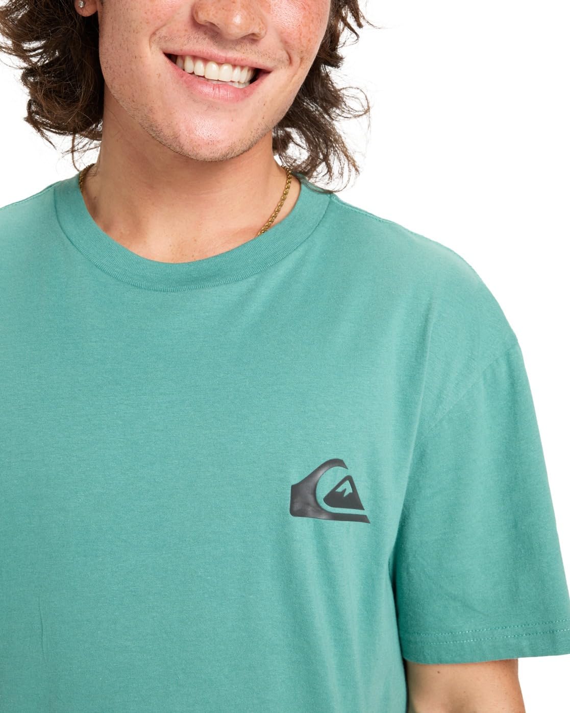 Quiksilver Ev Mini Logo SS Camiseta Hombre (Pack de 1)
