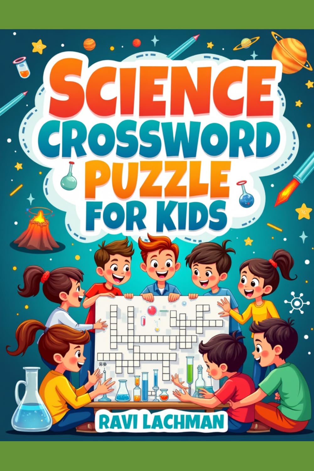 Science crossword puzzle for kids