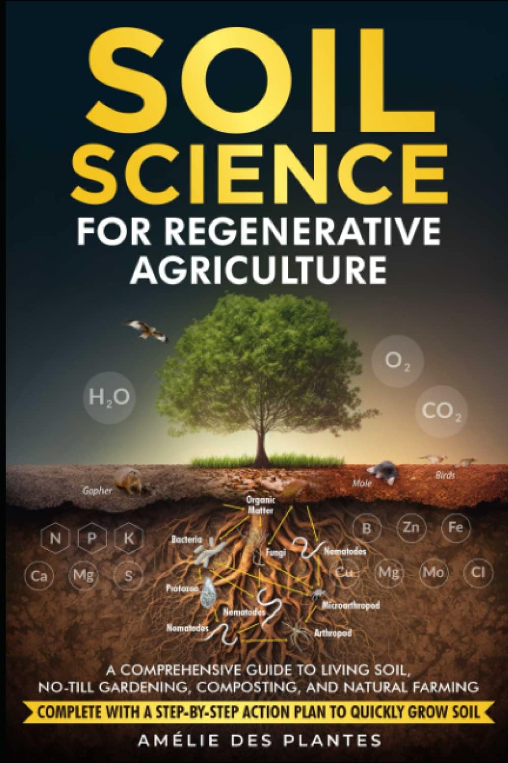 Soil Science For Regenerative Agriculture: A Comprehensive Guide To Living Soil, No-Till Gardening, Composting, And Natural Farming – Complete With A Step-By-Step Action Plan To Quickly Grow Soil
