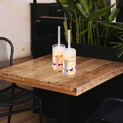 Miniatura 4 de Kichvoe 40 piezas de moldes de plástico para tartas, moldes para tartas, postres fáciles de rellenar para panaderías