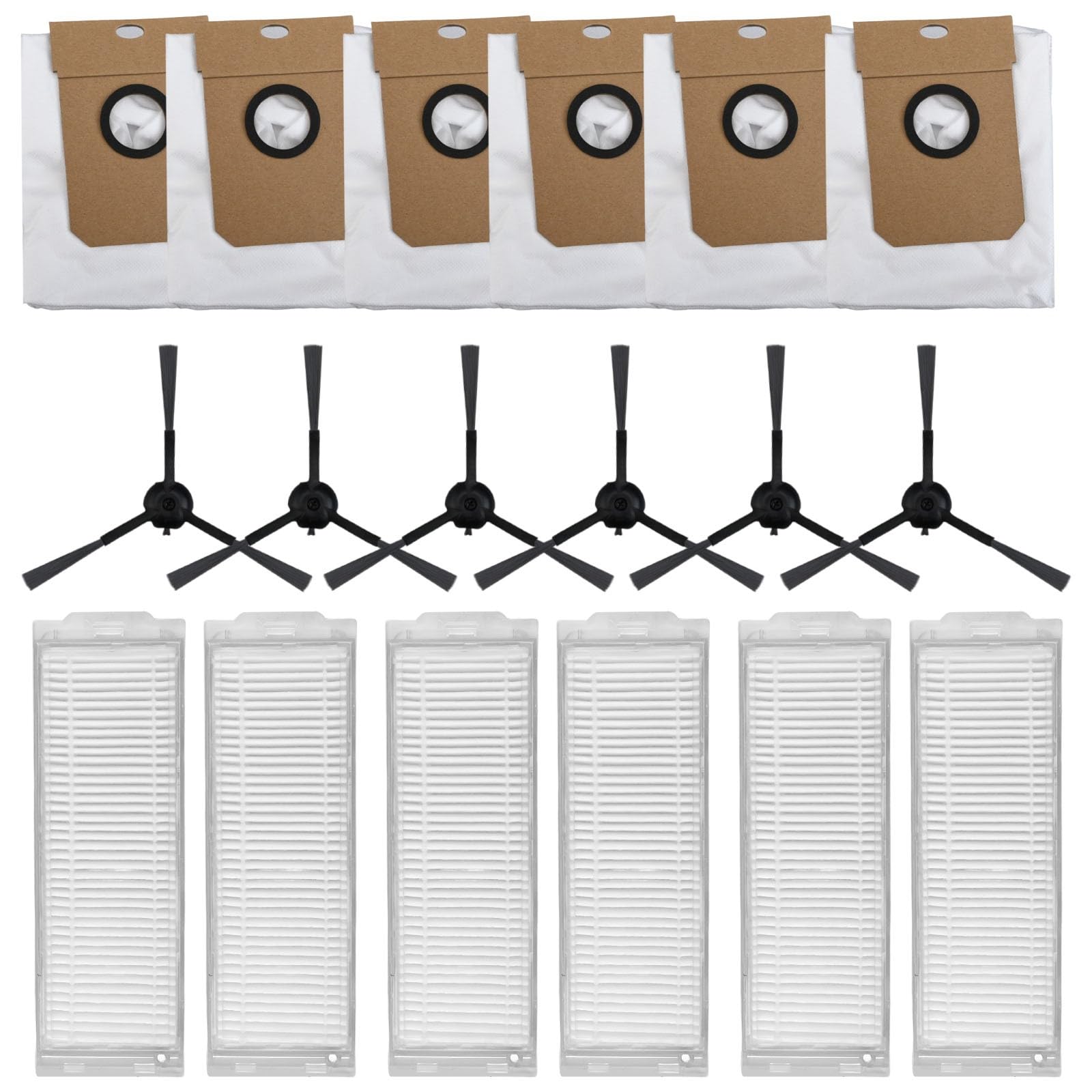 Kit sac filtrant 13090 brosse nylon FUBESK contre la perte d'aspiration Spin Revol