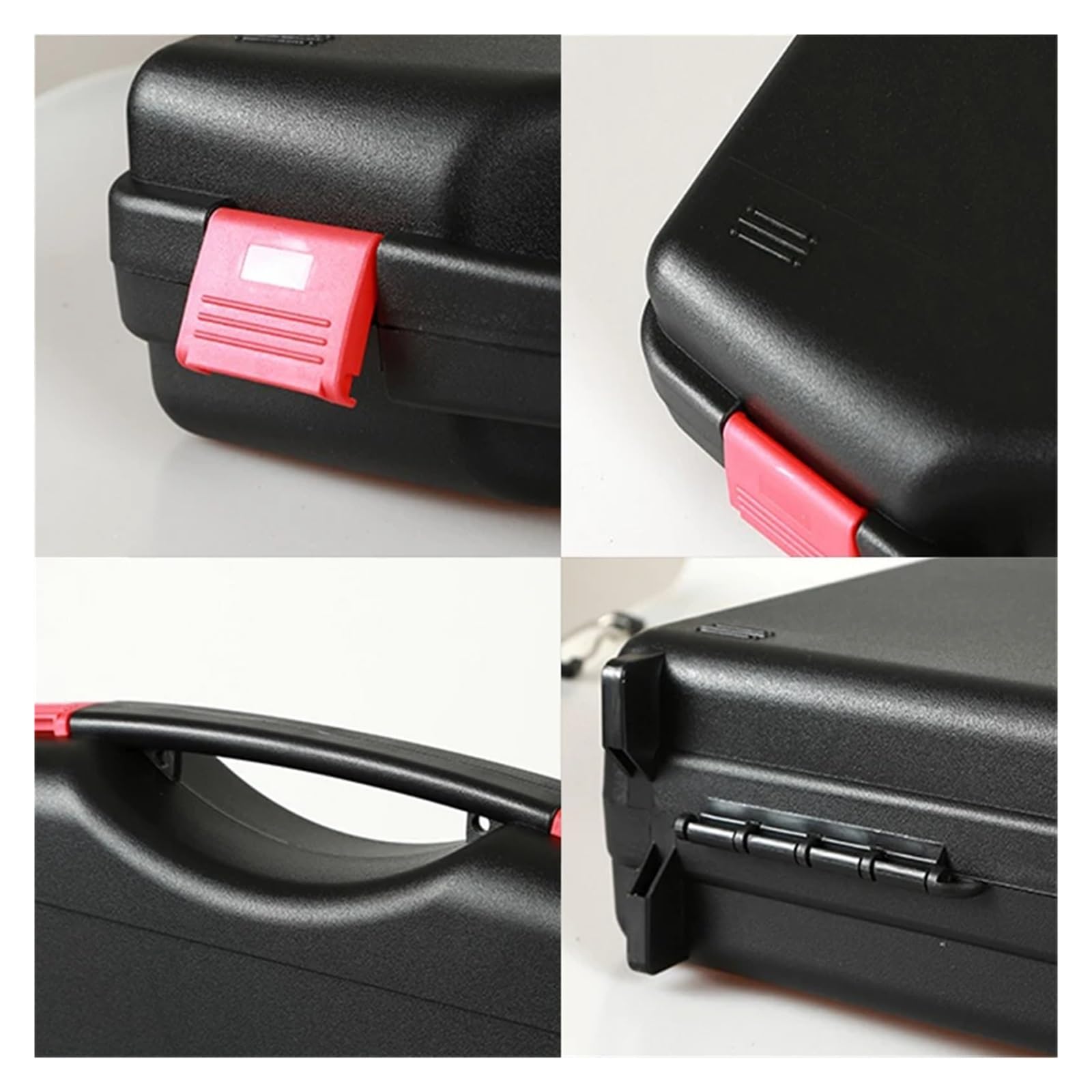 Cassetta Attrezzi Vuota Valigia Cassetta degli attrezzi con spugna completa in plastica portatile Valigetta for strumenti di sicurezza(400x350x100mm)
