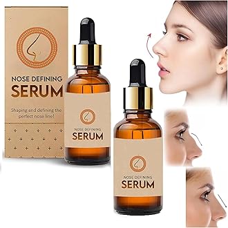 Liftx Nose Defining Serum,7 Day Sci-Effect Nose Lift Shaping Oil,Nasal Bone Remodeling Serum,Nose Lift up Shaping Essence Oil (2PC)
