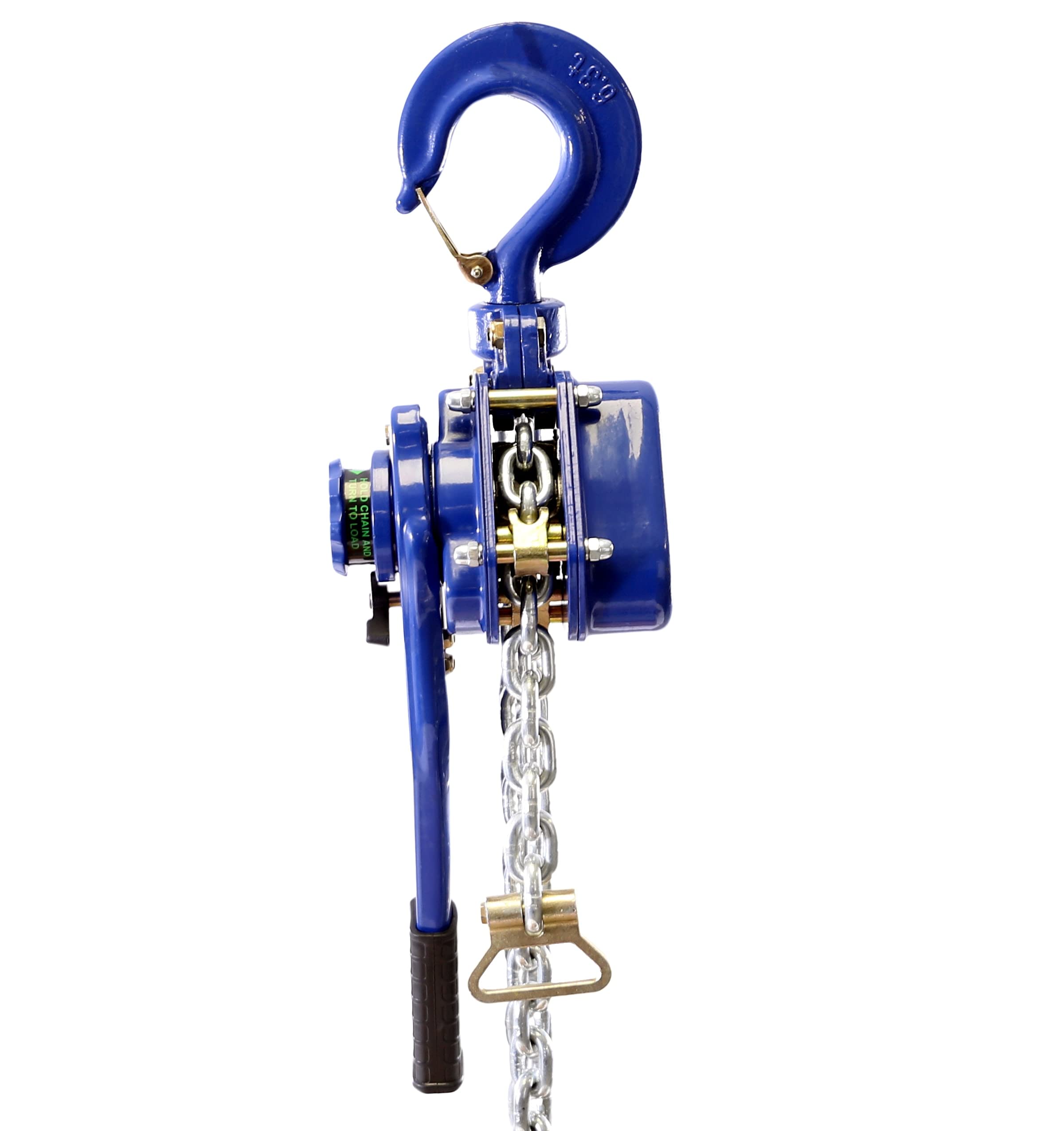 Hebelzug PROFI Hebezug Kettenzug 6000 kg 6,0 t - 1500 mm 150 cm Industriequalität LEVERPRO-L verzinkte Stahlkette Flaschenzug Ratsche