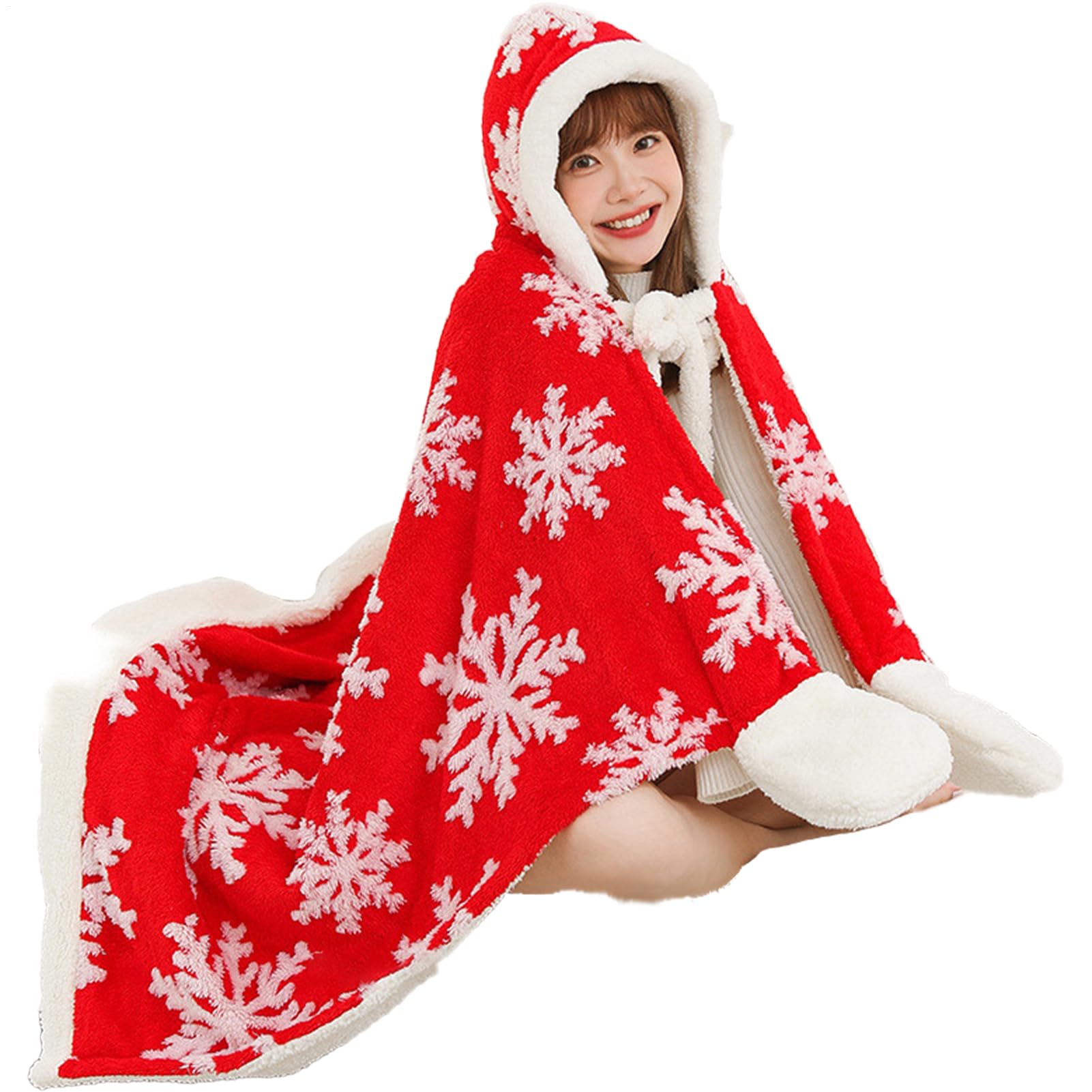 Hoodies Couverture pour Femmes Idéal pour se Détendre sur le Canapé du Salon ou au Bureau En Hiver
