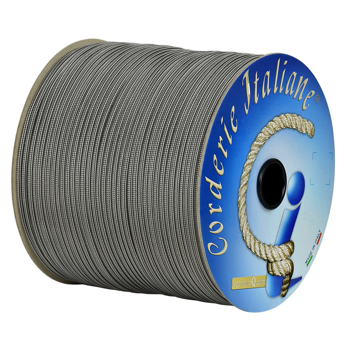 Cuerda paracord 550 para acampada y manualidades en formato de rollo de 100 metros