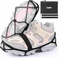 Amazon.com: Sfee Ice Cleats Ice Grippers for Shoes and Boots