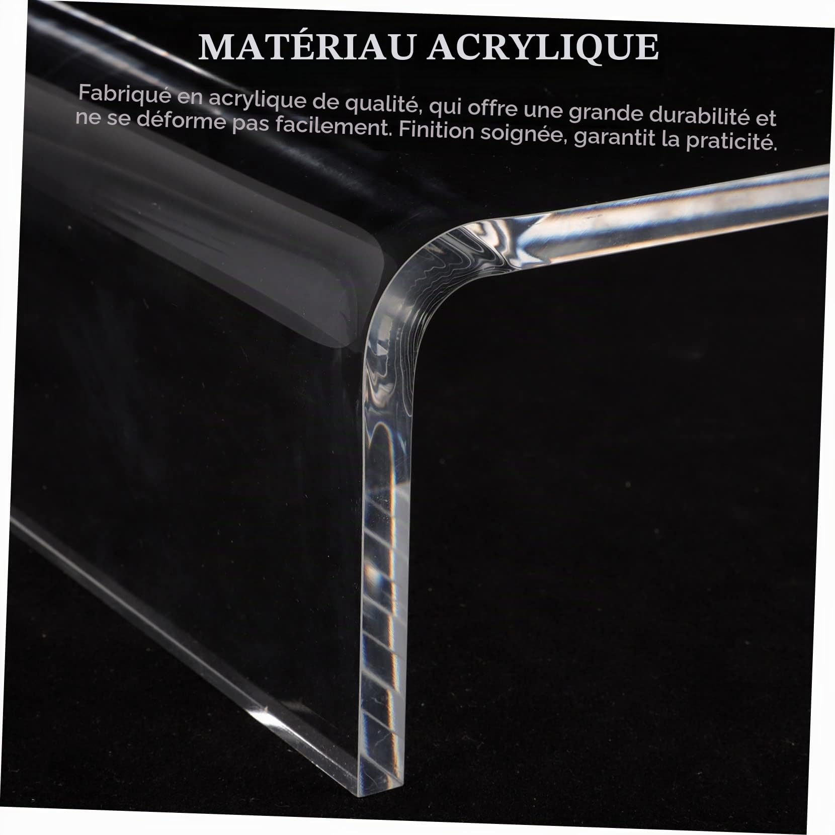 Protection Clavier Acrylique Transparente, Support de Levage Écran