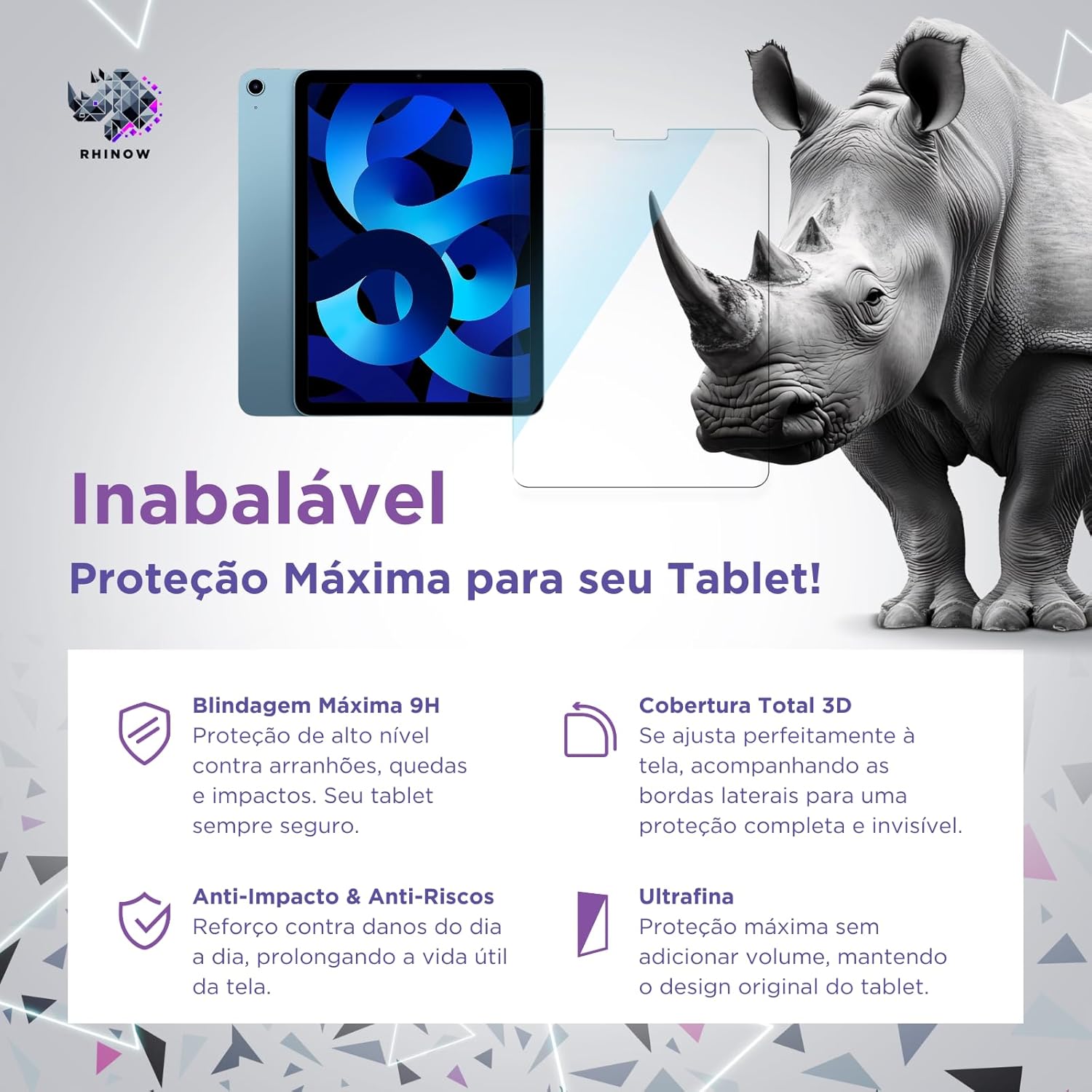 Película de vidro temperado para iPad Air 11" e Pro 11" - Review Testado 30 dias