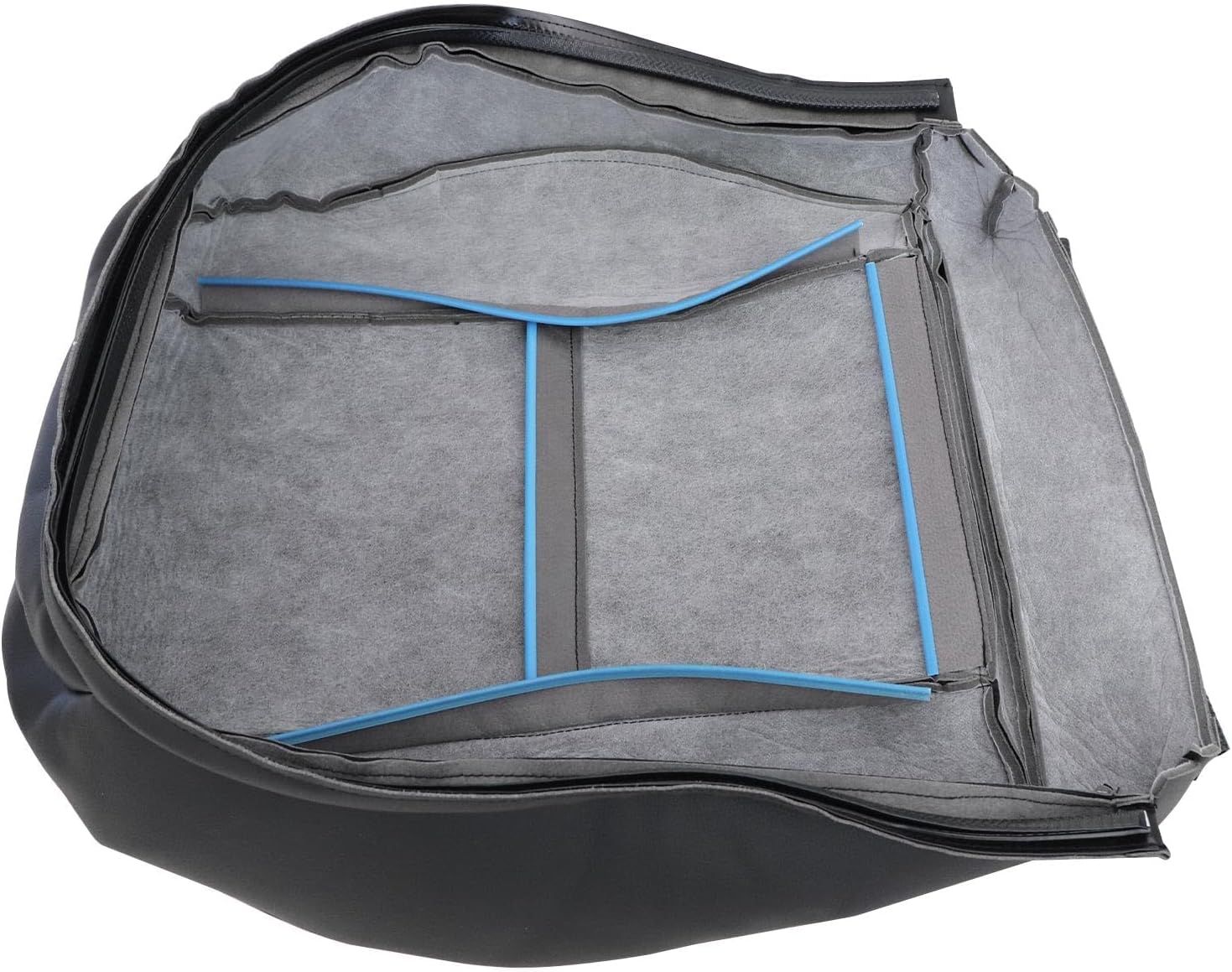 Priprilod Black Leather Driver Side Bottom Replacement Seat Cover Fit for Mercedes Benz GLK 250 350 Sport 2008 2009 2010 2011 2012 2013 2014 2015 Fit for Mercedes Benz C250 C300 C350 2008-2014