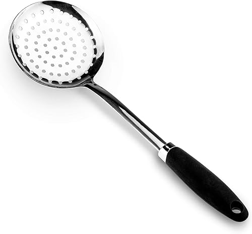 Miniatura 4 de Espumador ergonómico antideslizante de acero inoxidable cepillado