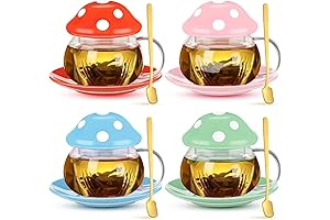 Exquisite Mushroom Teapot Adorns Home with Elegance and Charm