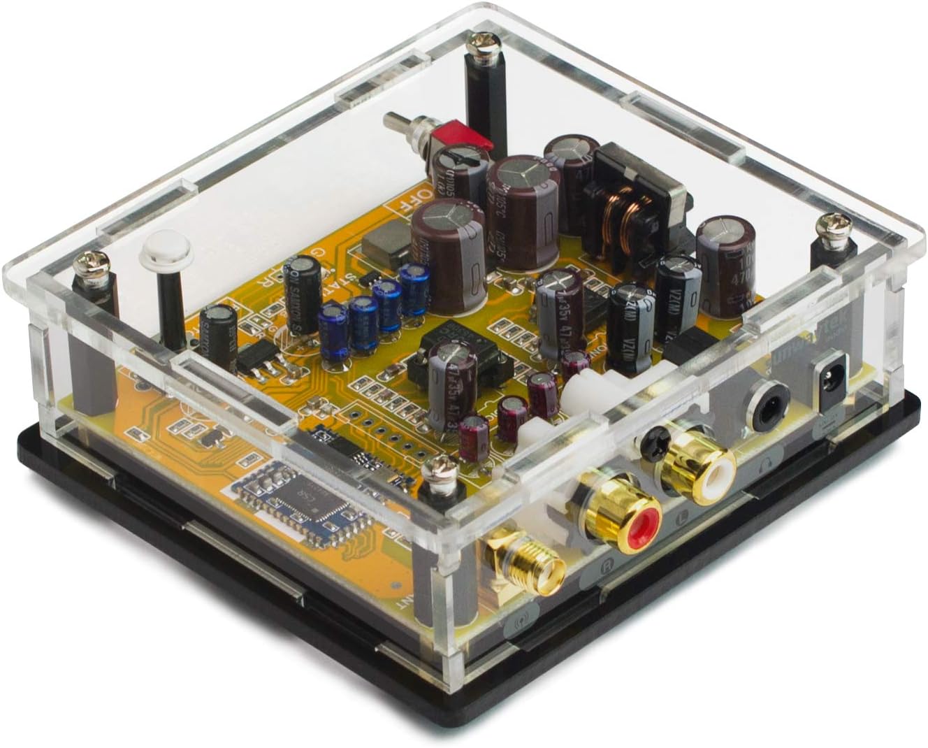 HiFi Bluetooth Audio Receiver for Home Stereo, BT 4.2 to Analog (RCA/AUX) Adapter, Wireless HD Music Streamer Support aptX