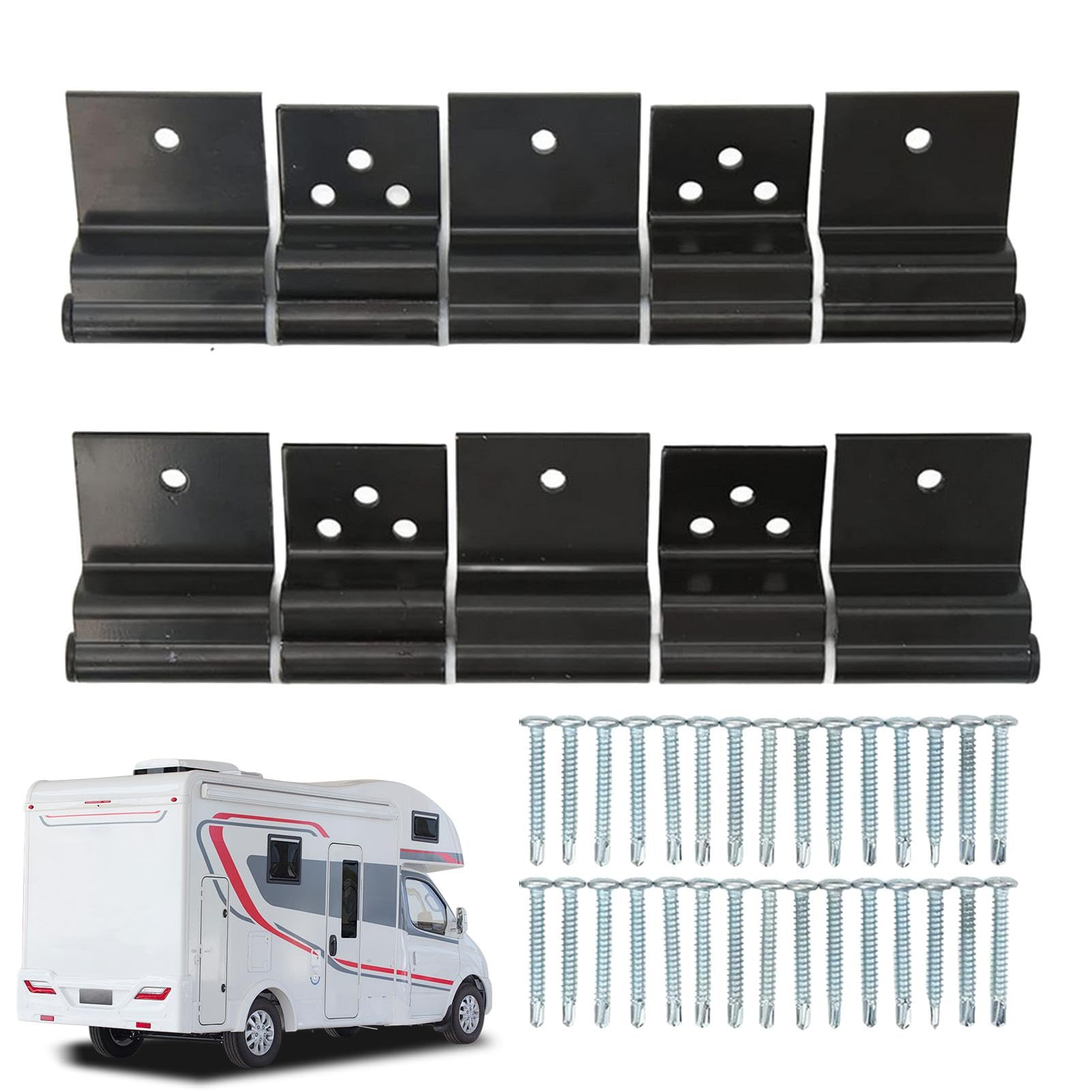 Kit de charnière de porte à friction facile à installer pour stabiliser les ouvertures