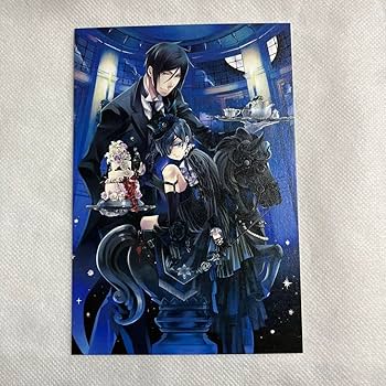 Amazon.co.jp: 黒執事 シエル セバスチャン ポストカード カラー 表紙