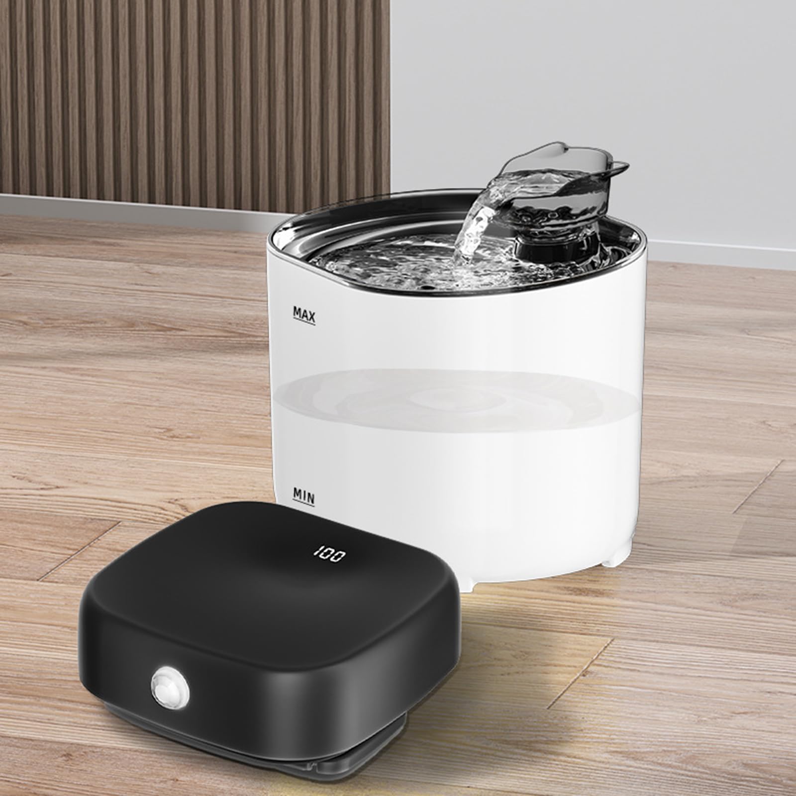 Dispensador automático de fuentes de agua para gatos y mascotas, para bebederos, bebederos, recipientes, suministros de alimentación de agua, fuentes de agua de repuesto