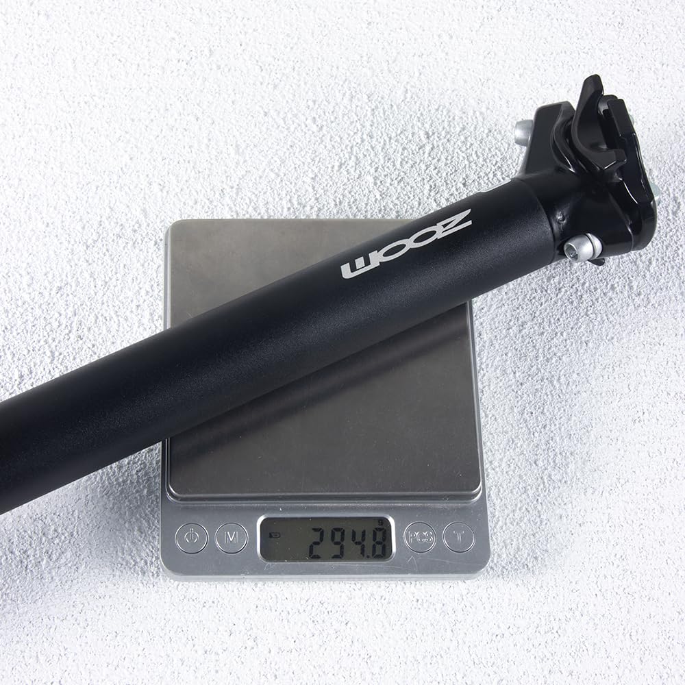 Fahrradsattelstütze MTB Rennrad Sattelstütze 31,6 mm 350 mm Mattierte Aluminiumlegierung Sattelrohr Sattelstange Fahrradteil Fahrradsattelstütze